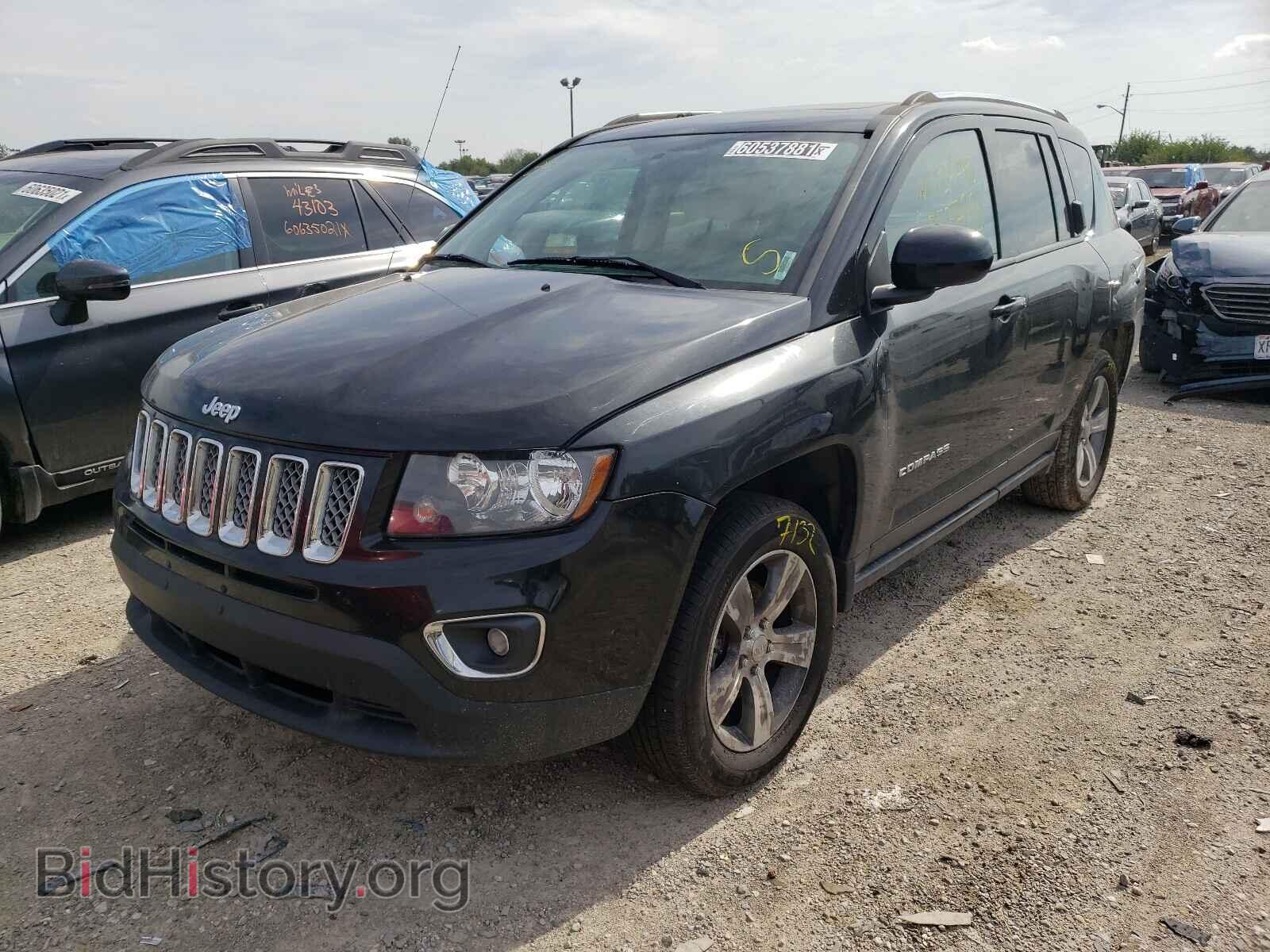 2016 JEEP COMPASS - VIN: 1C4NJCEA4GD763163 - Фото 2