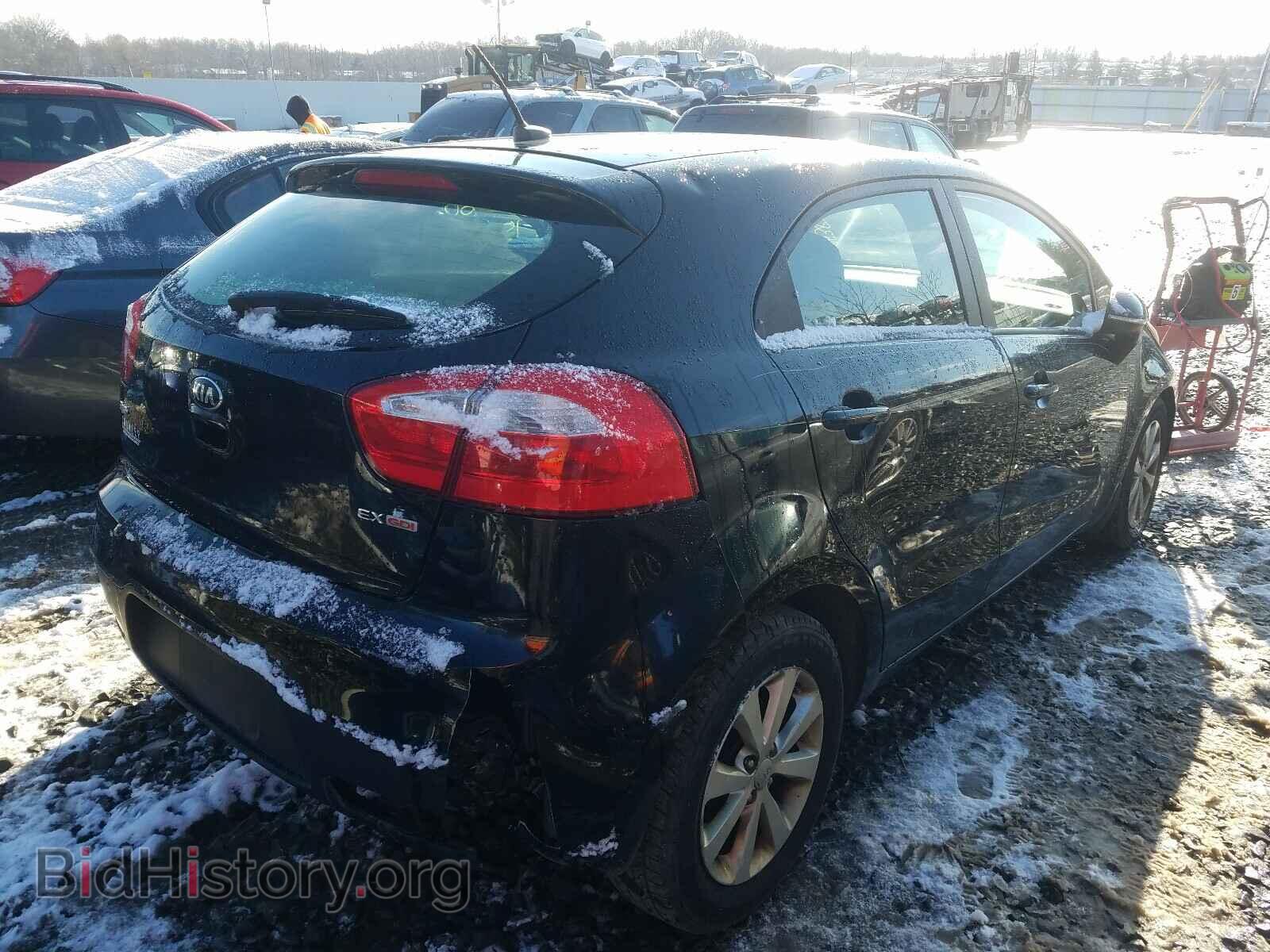 2013 KIA RIO - VIN: KNADN5A30D6304521 - Фото 4