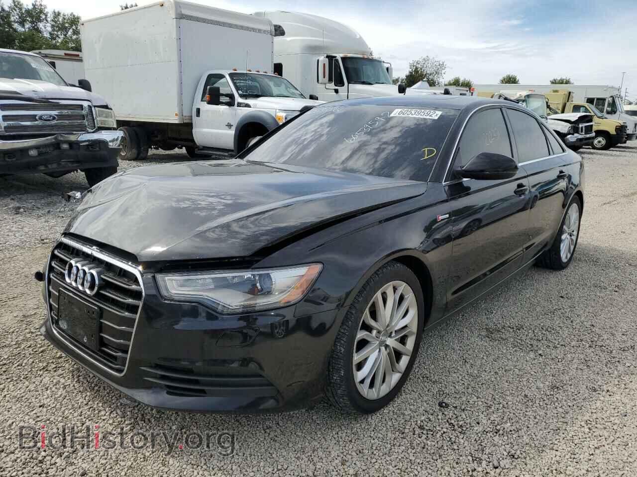 2012 AUDI A6 - VIN: WAUBGAFC2CN015812 - Фото 2