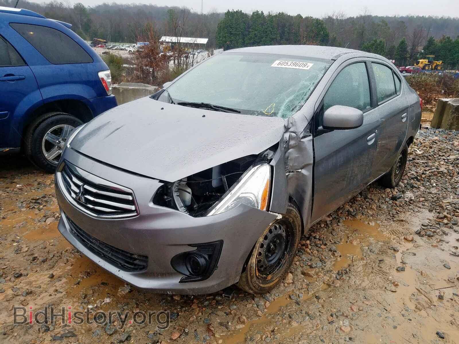 2017 MITSUBISHI MIRAGE - VIN: ML32F3FJ7HHF17906 - Фото 2