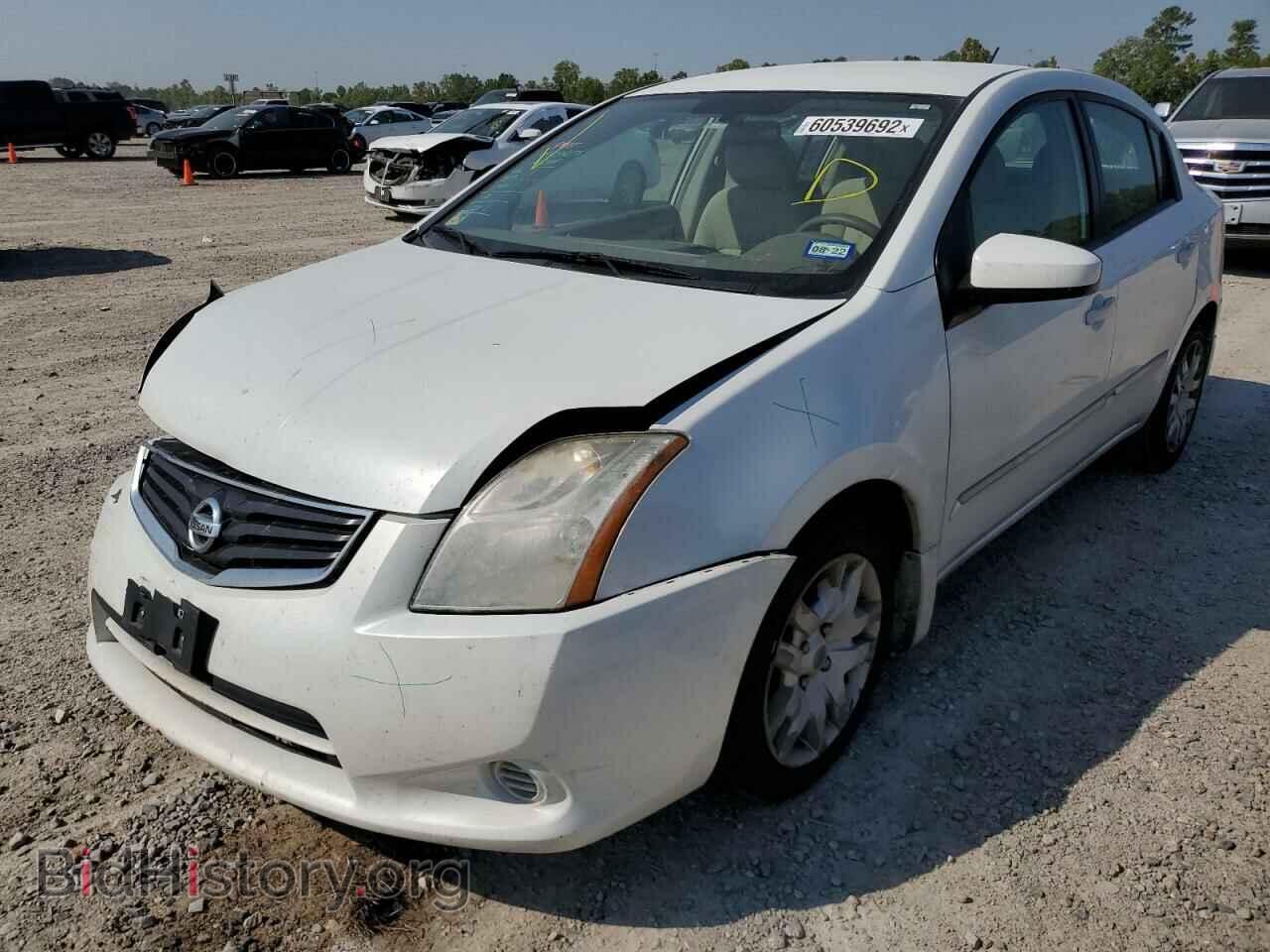 2012 NISSAN SENTRA - VIN: 3N1AB6AP1CL605216 - Фото 2