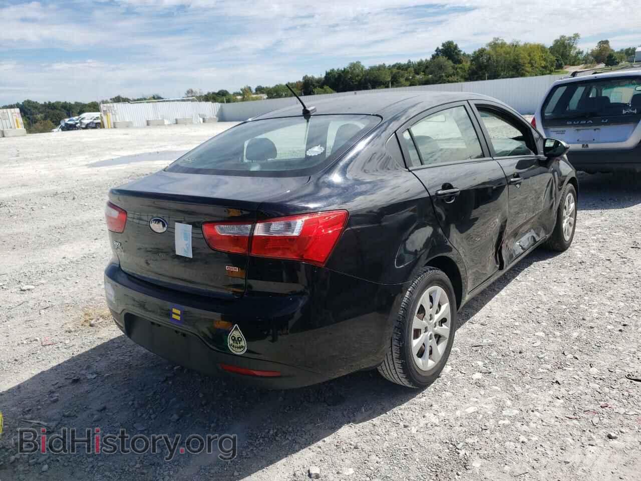 2013 KIA RIO - VIN: KNADM4A38D6211209 - Фото 4