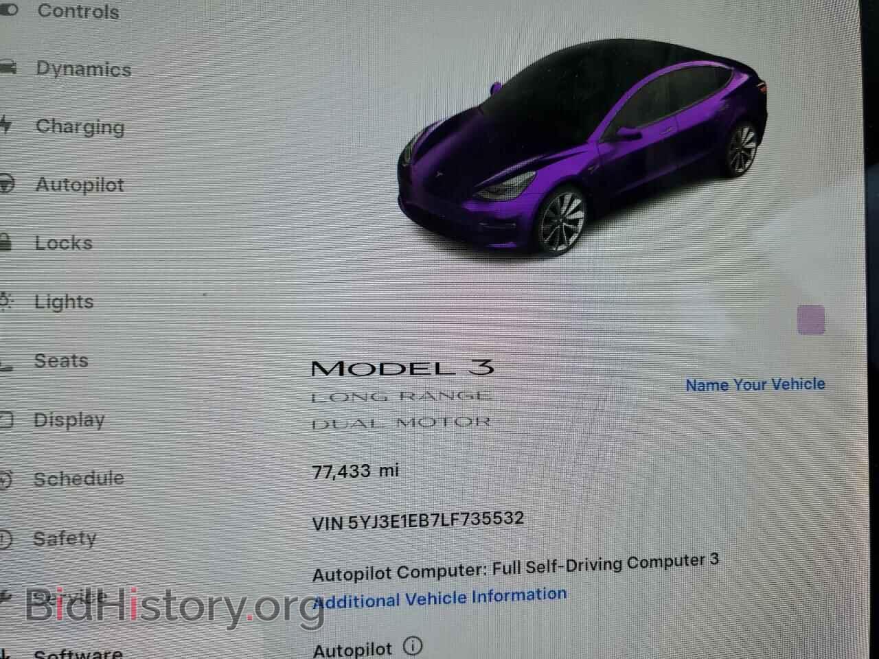 2020 TESLA MODEL 3 - VIN: 5YJ3E1EB7LF735532 - Photo 9
