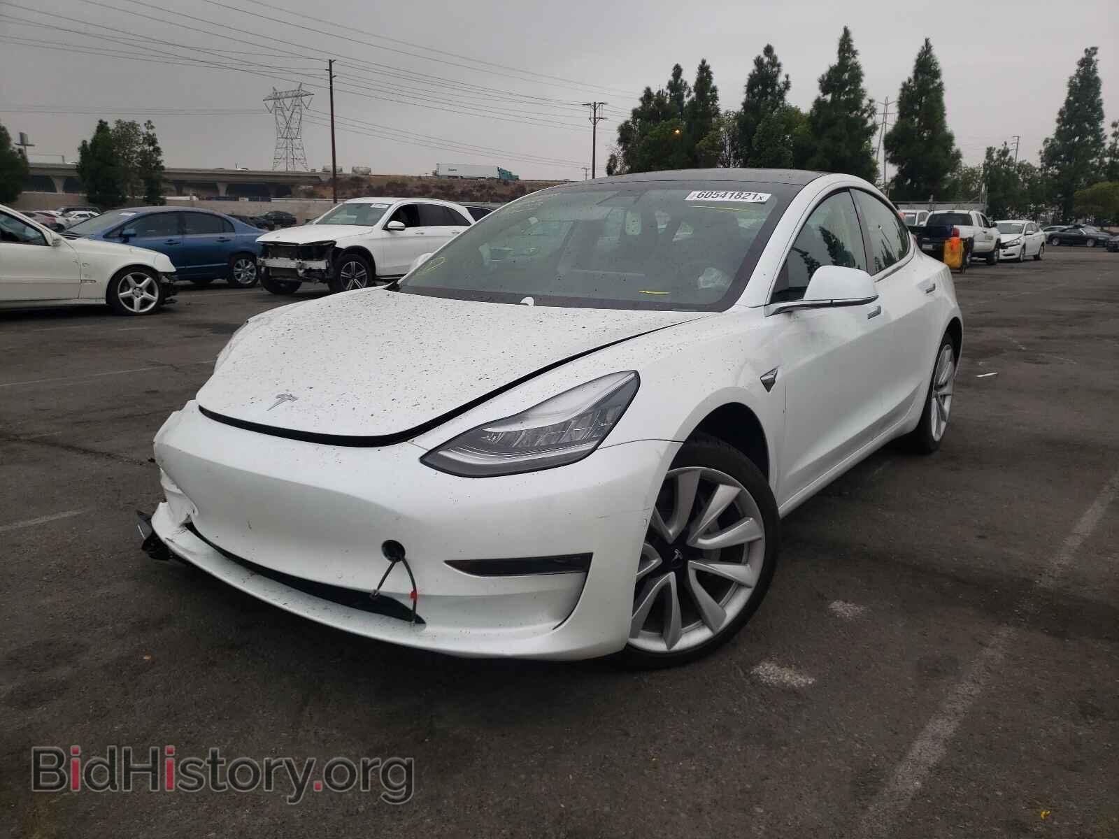 2019 TESLA MODEL 3 - VIN: 5YJ3E1EA2KF436455 - Фото 2