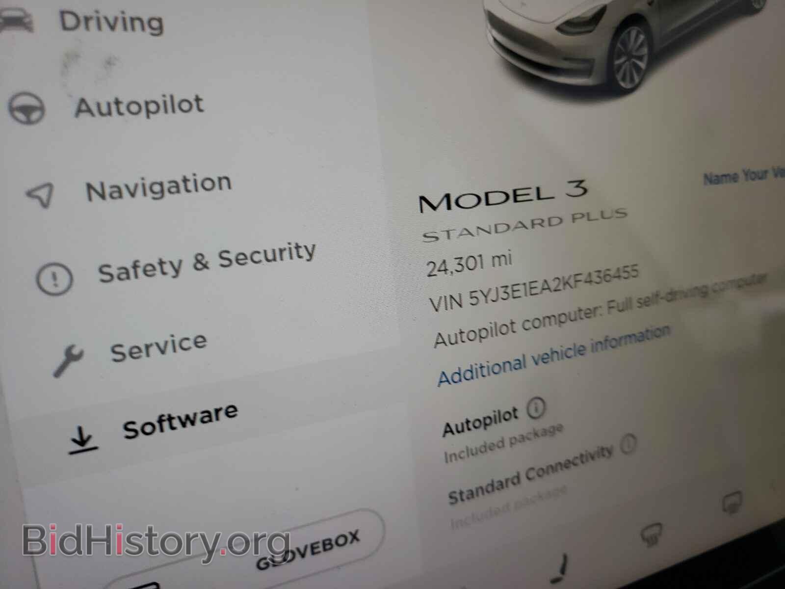 2019 TESLA MODEL 3 - VIN: 5YJ3E1EA2KF436455 - Фото 8