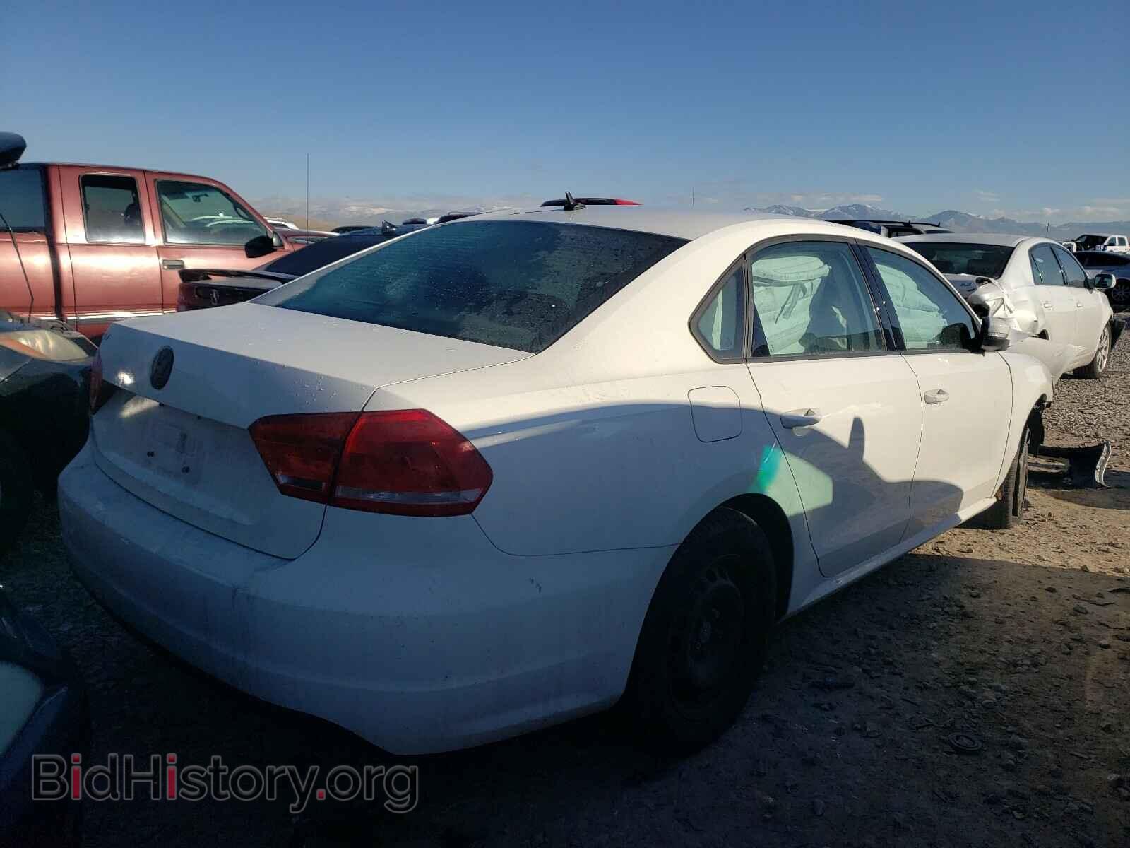 2014 VOLKSWAGEN PASSAT - VIN: 1VWAH7A36EC007553 - Фото 4
