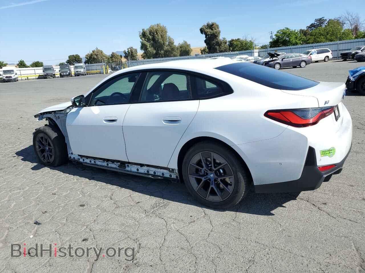 2023 BMW I4 EDRIVE - VIN: WBY43AW05PFP84638 - Фото 2