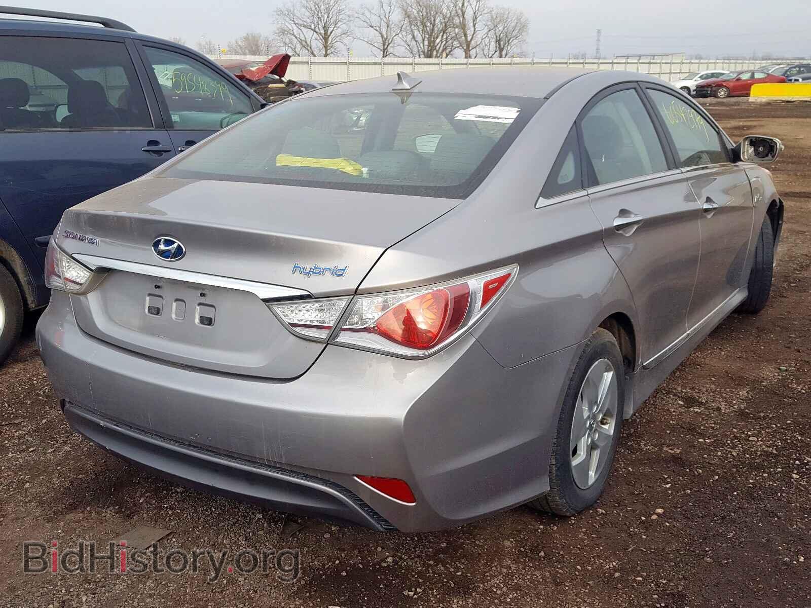 2012 HYUNDAI SONATA - VIN: KMHEC4A4XCA022362 - Фото 4