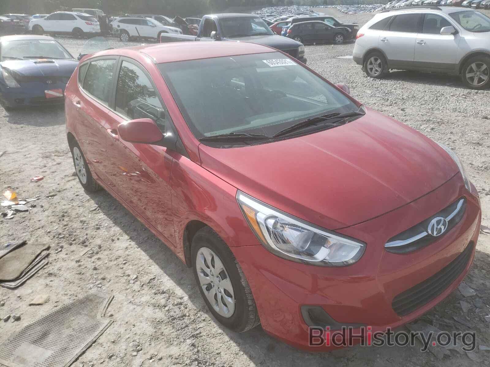 Photo KMHCT5AE1HU351205 - HYUNDAI ACCENT 2017