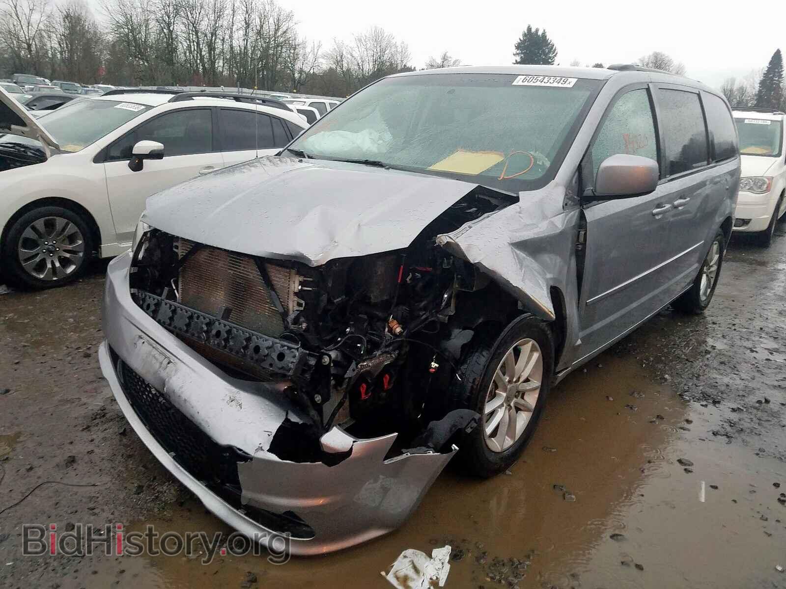 2014 DODGE CARAVAN - VIN: 2C4RDGCGXER290936 - Фото 2