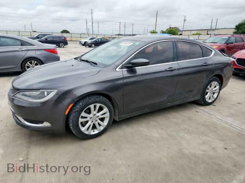 2015 Chrysler 200 Limited (VIN 1C3CCCAB8FN680655) — фото 1 из 12, Copart, повреждение: задняя часть