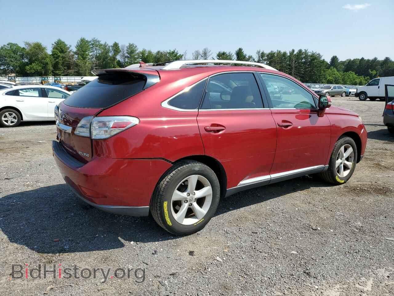 2010 LEXUS RX350 - VIN: 2T2BK1BA6AC077960 - Фото 3