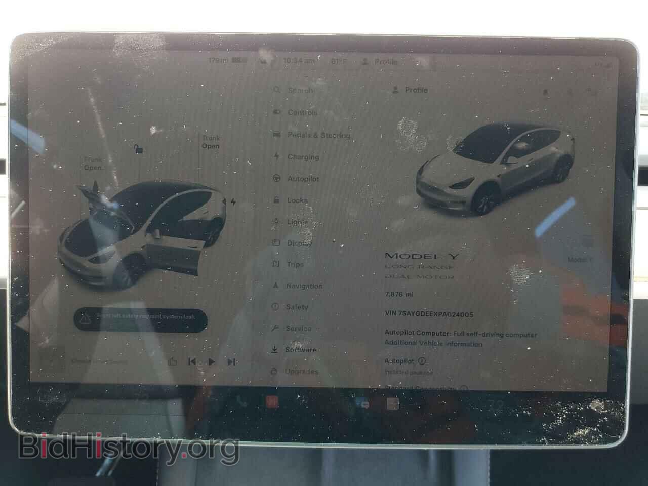 2023 TESLA MODEL Y - VIN: 7SAYGDEEXPA024005 - Фото 9