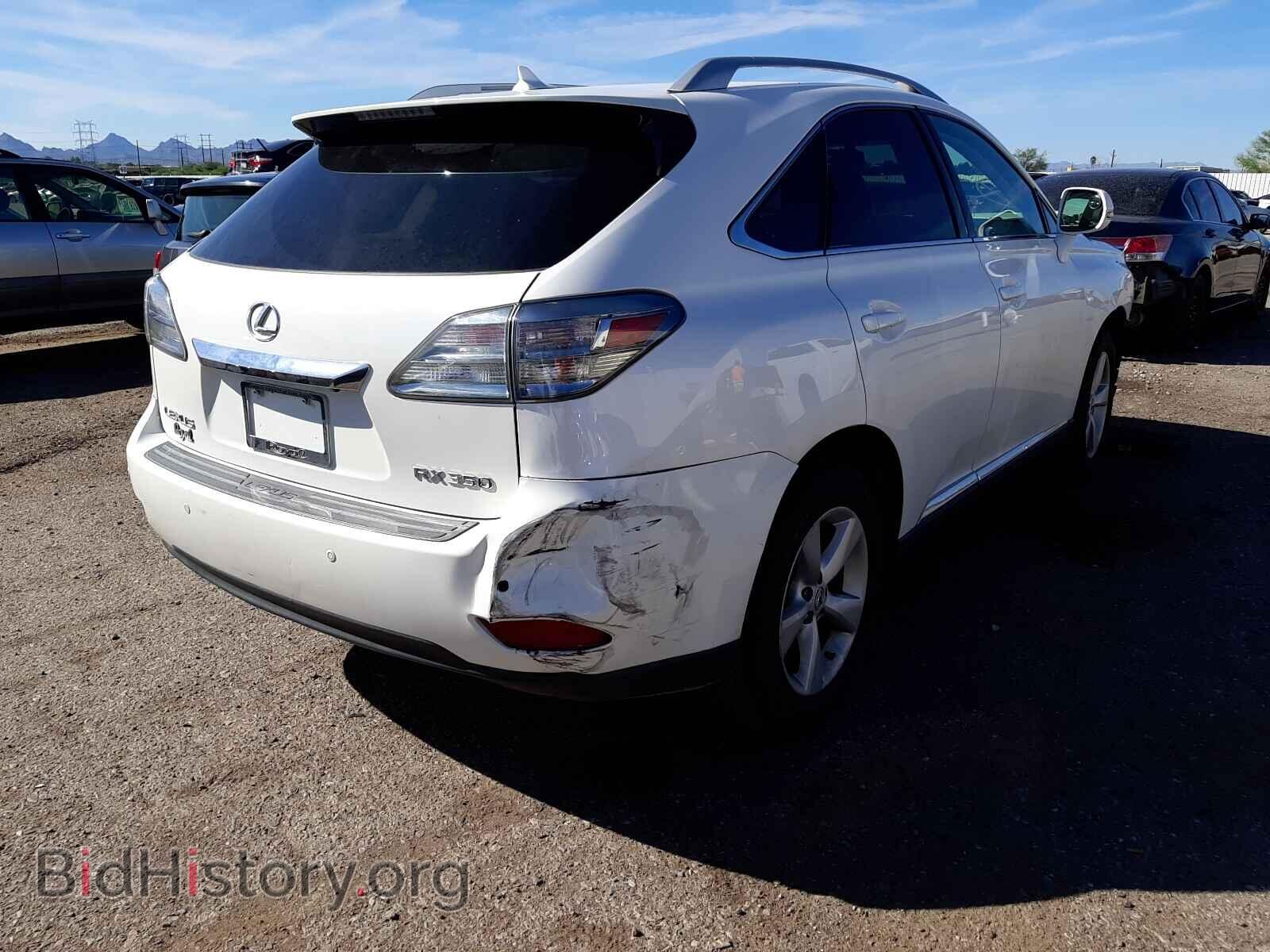 2010 LEXUS RX350 - VIN: 2T2BK1BA3AC021698 - Фото 4