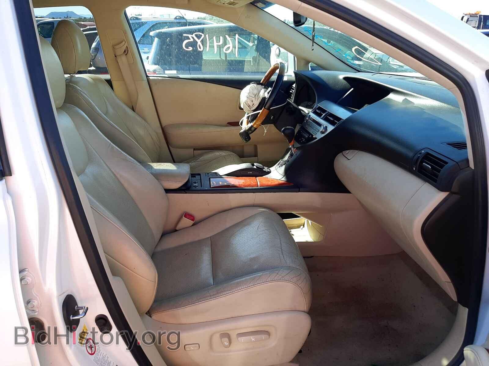 2010 LEXUS RX350 - VIN: 2T2BK1BA3AC021698 - Фото 5