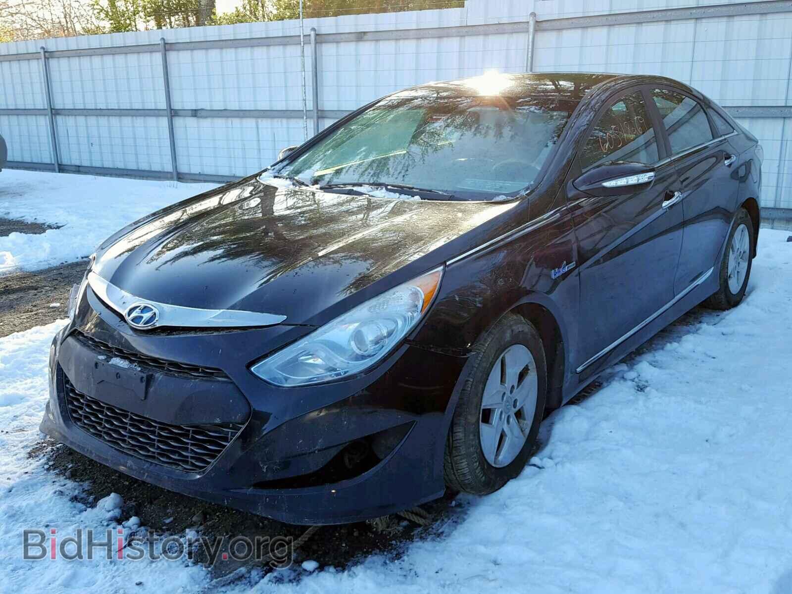 2012 HYUNDAI SONATA - VIN: KMHEC4A41CA037784 - Фото 2