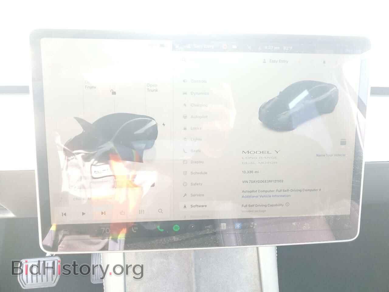 2024 TESLA MODEL Y - VIN: 7SAYGDEE3RF121102 - Photo 9