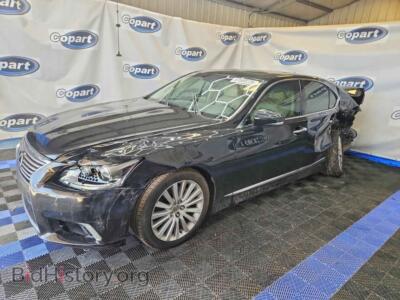 2013 Lexus LS 460 460, черный — VIN JTHBL5EF6D5124050, Copart