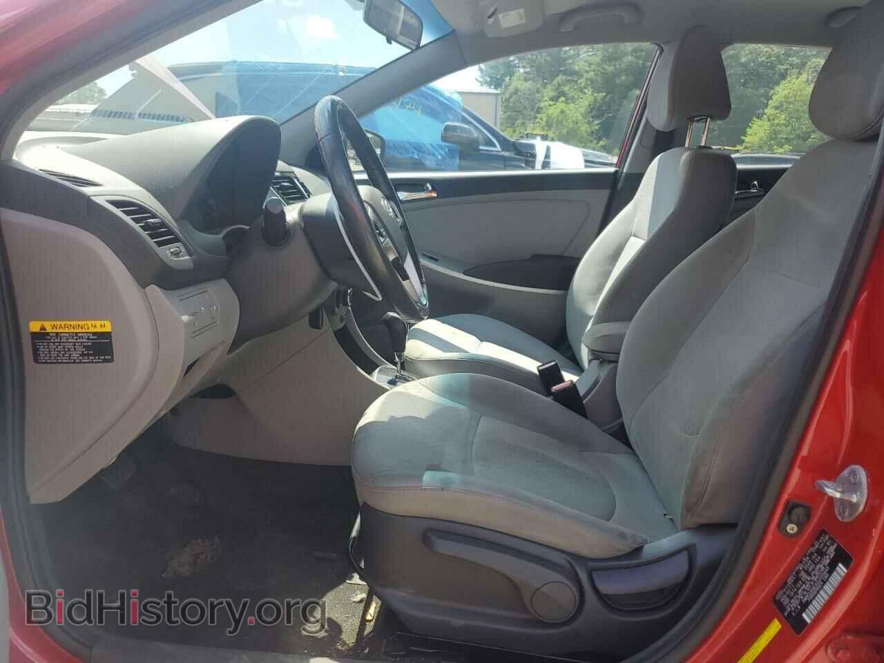 2012 HYUNDAI ACCENT - VIN: KMHCU5AE4CU035643 - Фото 7