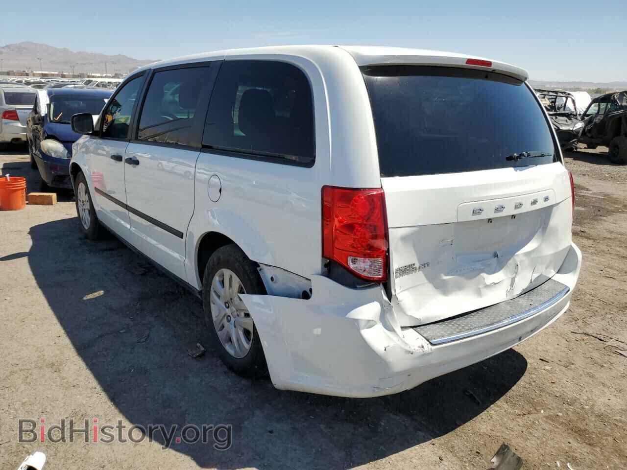 2016 DODGE CARAVAN - VIN: 2C4RDGBGXGR400694 - Фото 2