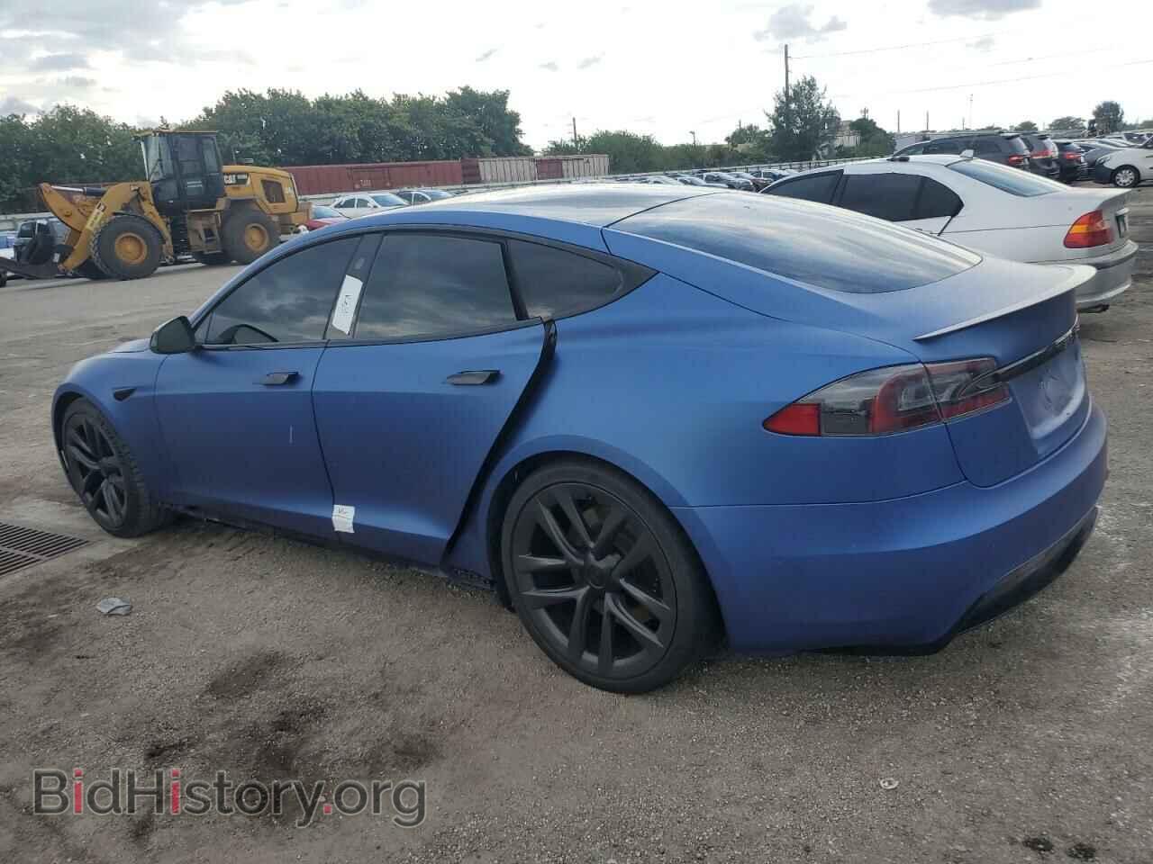 2022 TESLA MODEL S - VIN: 5YJSA1E60NF461250 - Фото 2