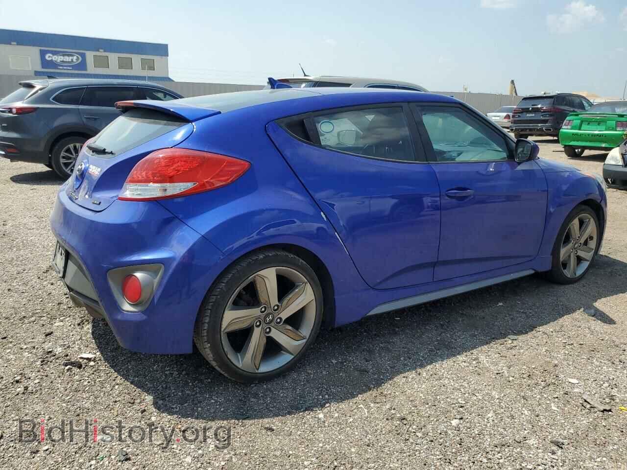 2014 HYUNDAI VELOSTER - VIN: KMHTC6AEXEU207220 - Фото 3