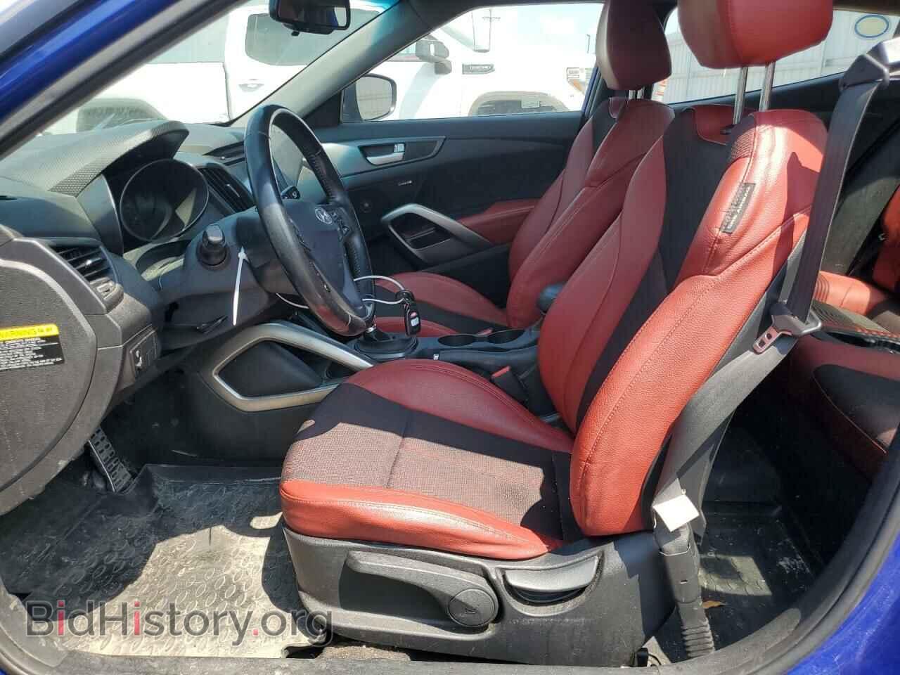 2014 HYUNDAI VELOSTER - VIN: KMHTC6AEXEU207220 - Фото 7