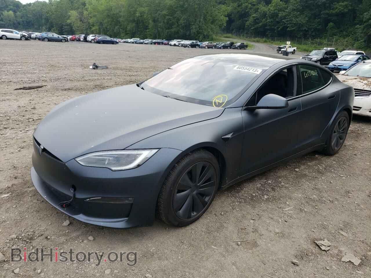 Photo 5YJSA1E52NF492362 - TESLA MODEL S 2022