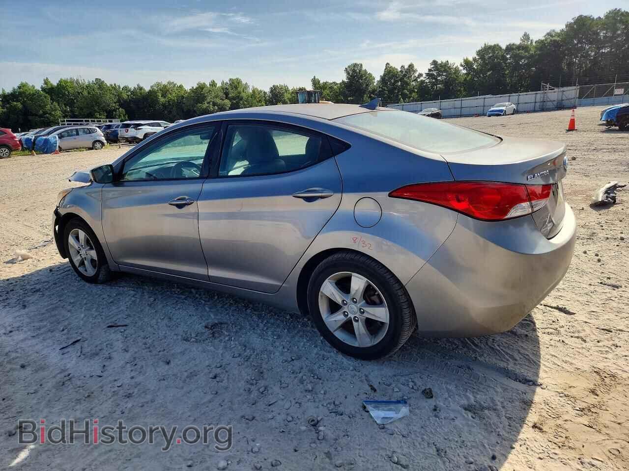 2012 HYUNDAI ELANTRA - VIN: KMHDH4AE3CU284583 - Фото 2