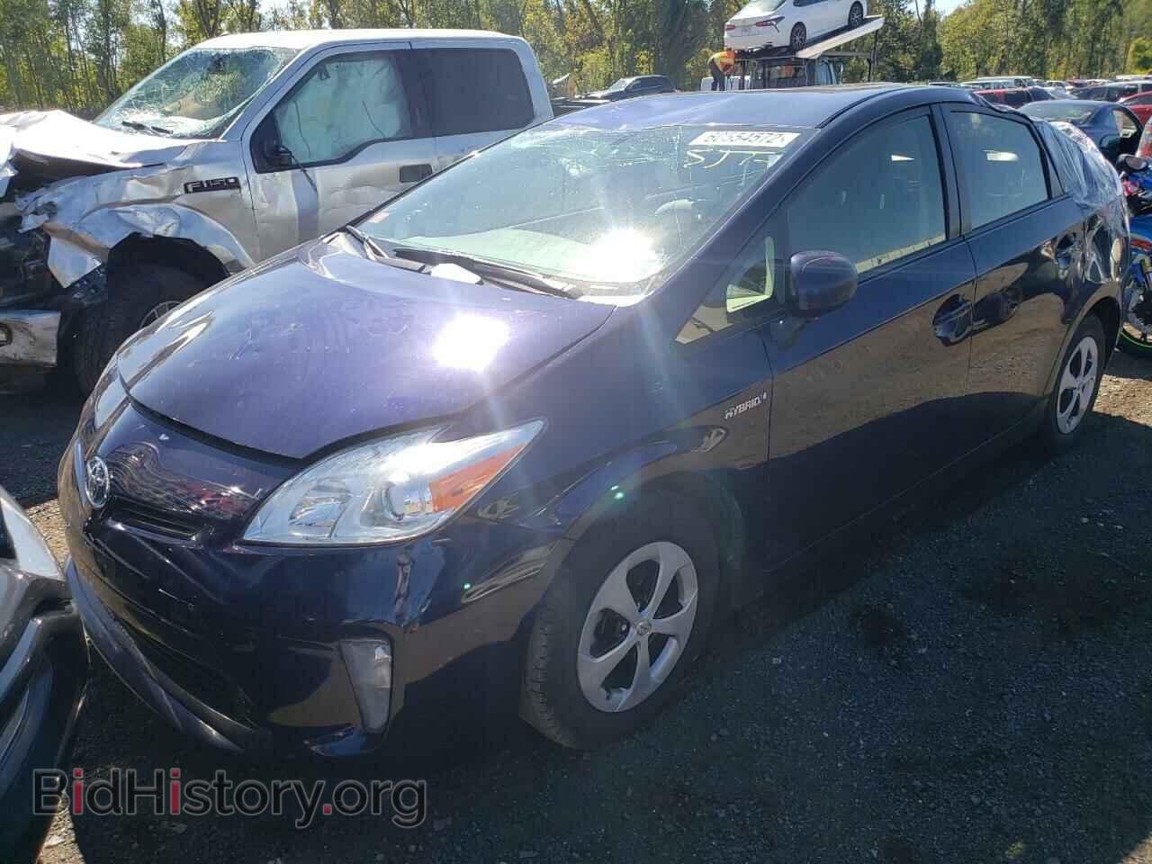 2012 TOYOTA PRIUS - VIN: JTDKN3DU2C1504721 - Фото 2