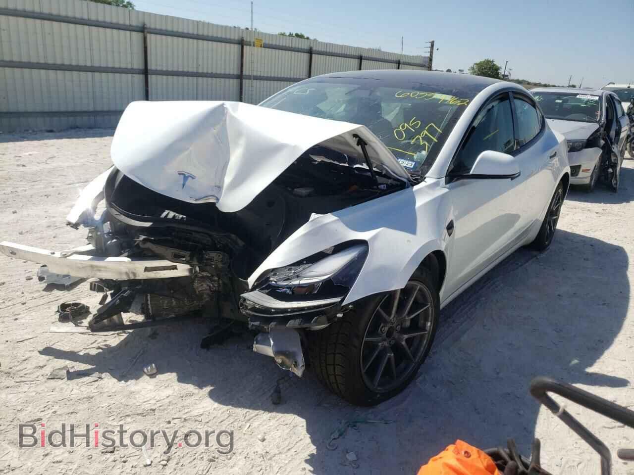 2021 TESLA MODEL 3 - VIN: 5YJ3E1EA2MF095397 - Photo 2