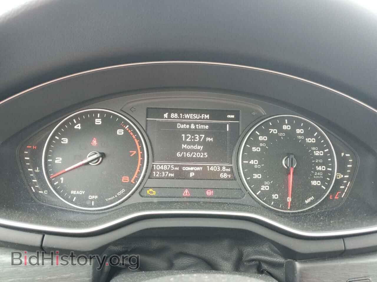 2017 AUDI A4 - VIN: WAUANAF40HN024462 - Фото 9