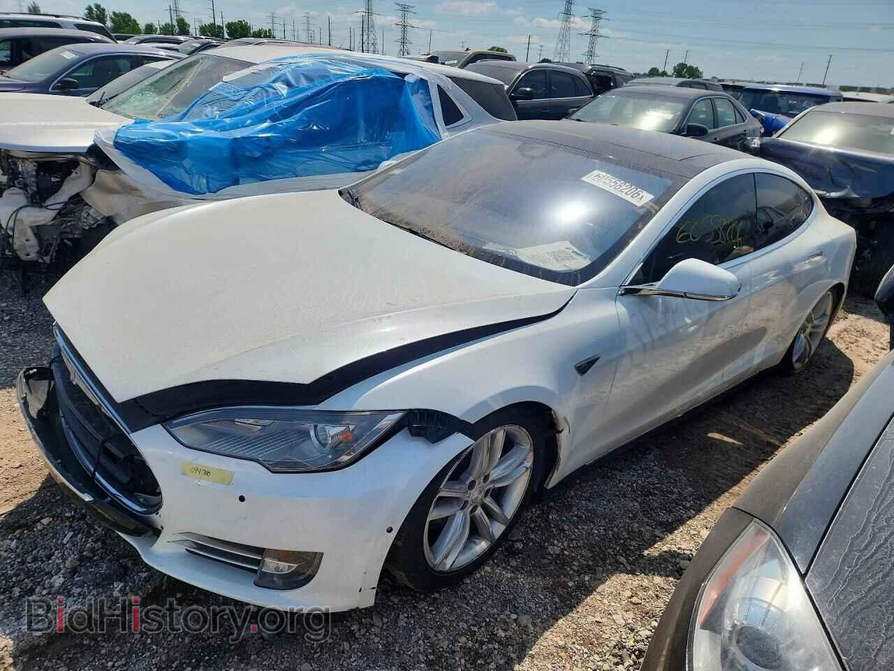 Фотография 5YJSA4S24FF094700 - TESLA MODEL S 2015