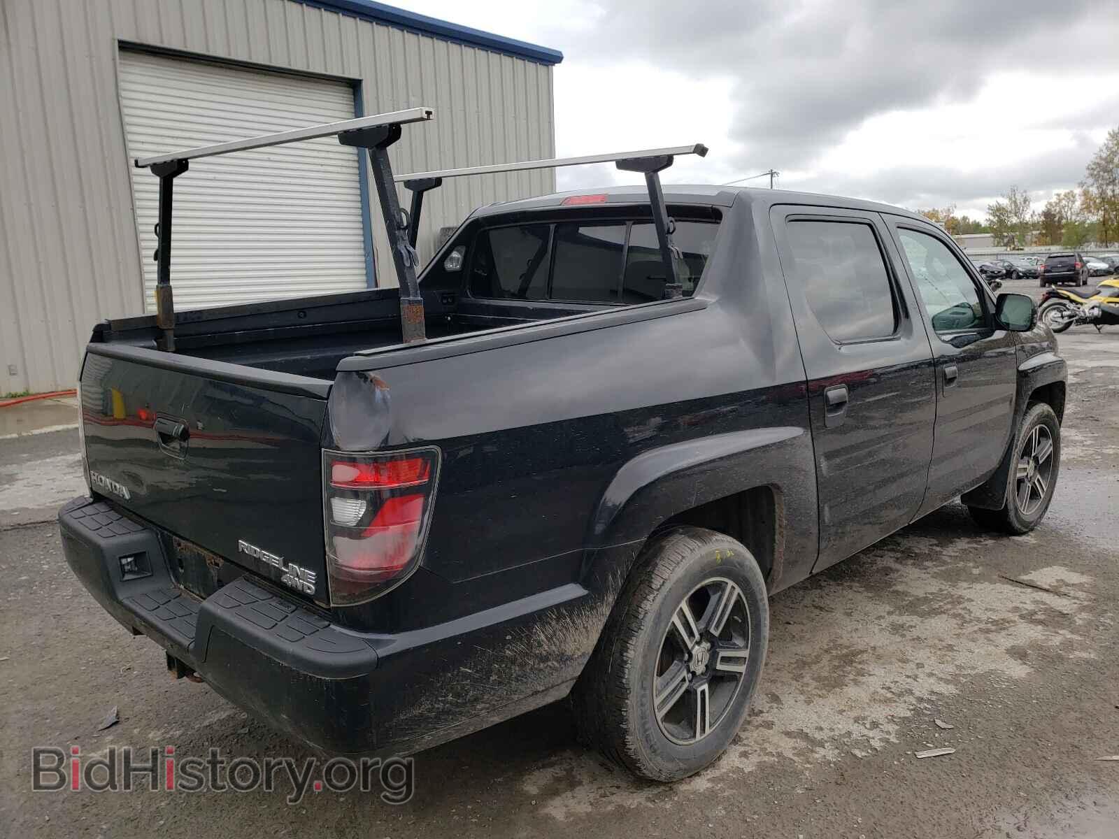 2013 HONDA RIDGELINE - VIN: 5FPYK1F75DB002199 - Фото 4
