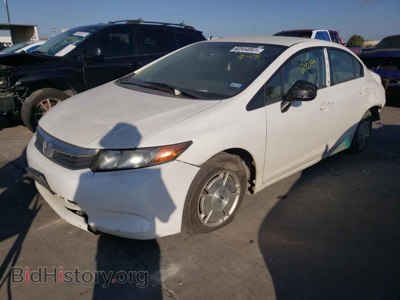 2012 HONDA CIVIC - VIN: 2HGFB2F63CH322869 - Фото 2