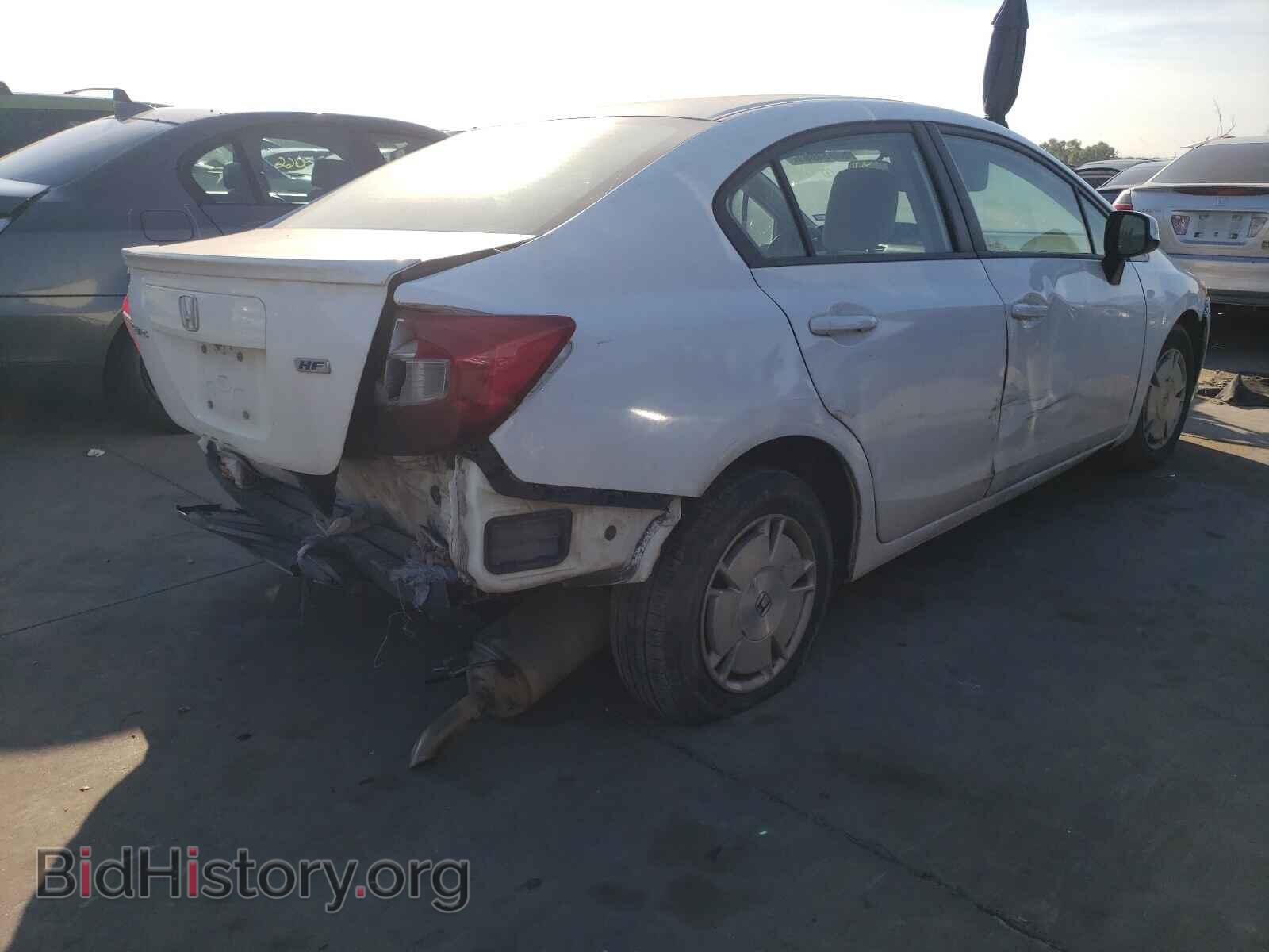 2012 HONDA CIVIC - VIN: 2HGFB2F63CH322869 - Фото 4