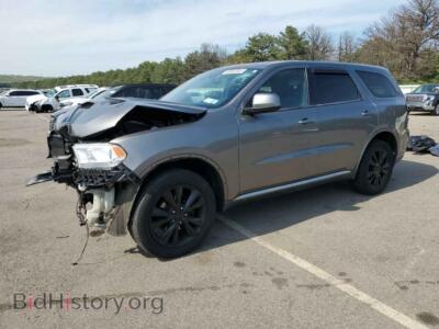 2012 Dodge DURANGO SXT, gray — VIN 1C4RDJAG9CC207129, Copart