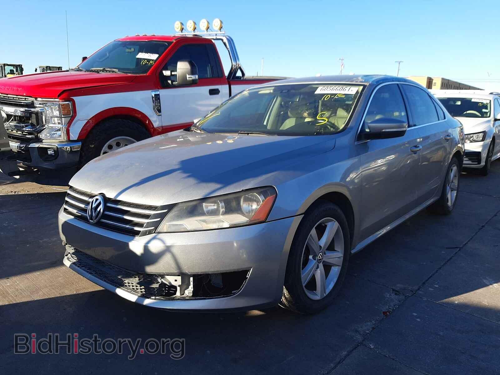 2012 VOLKSWAGEN PASSAT - VIN: 1VWBP7A31CC105877 - Фото 2