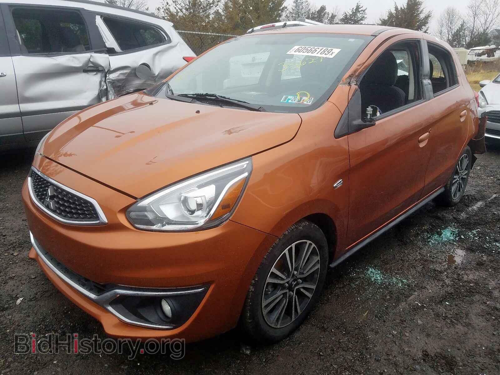 2017 MITSUBISHI MIRAGE - VIN: ML32A5HJ0HH006655 - Фото 2