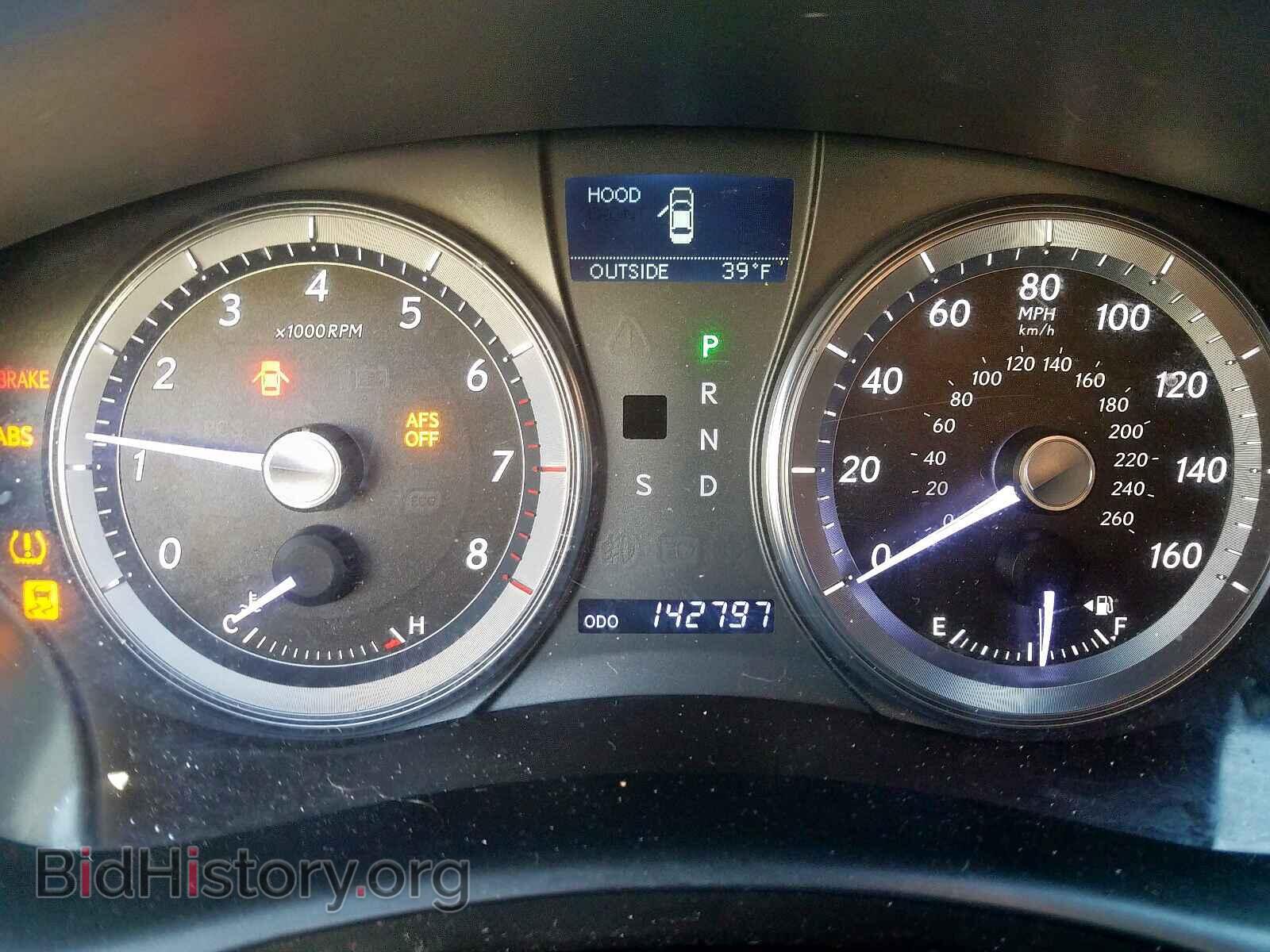 2012 LEXUS ES350 - VIN: JTHBK1EG0C2507518 - Фото 8
