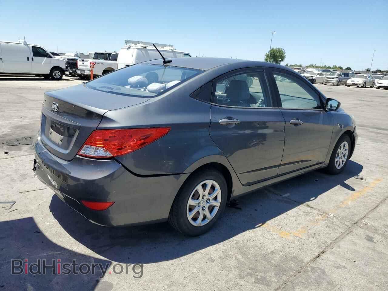 2013 HYUNDAI ACCENT - VIN: KMHCT4AE3DU367989 - Фото 3