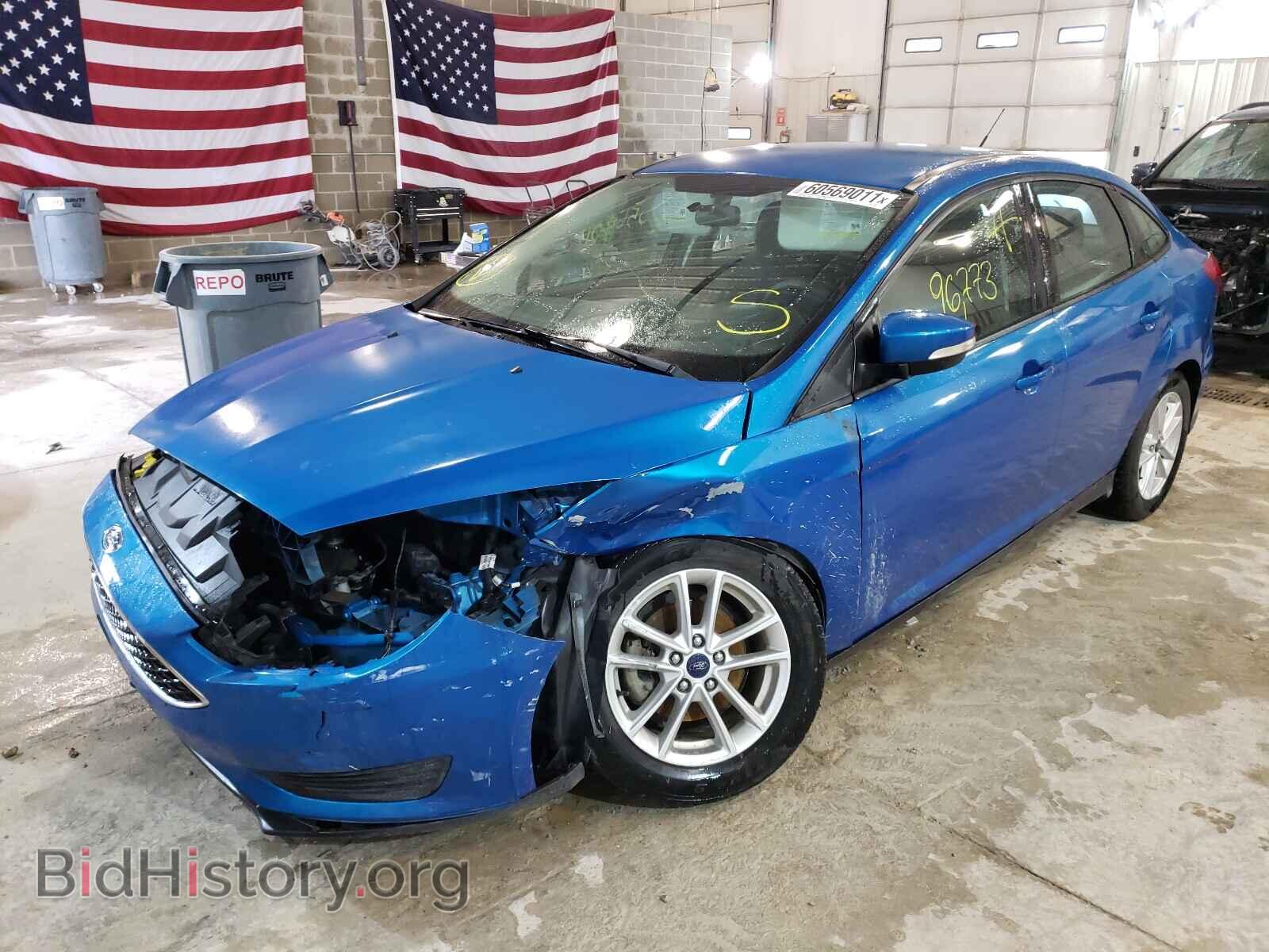 2016 FORD FOCUS - VIN: 1FADP3F23GL293558 - Фото 2