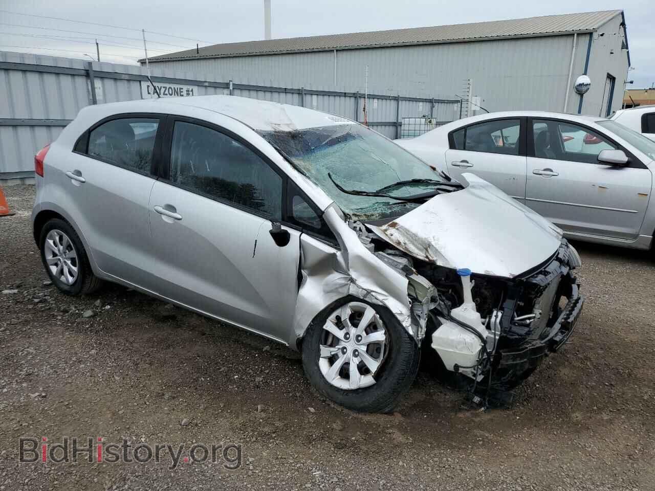 2012 KIA RIO - VIN: KNADM5A35C6743327 - Фото 4