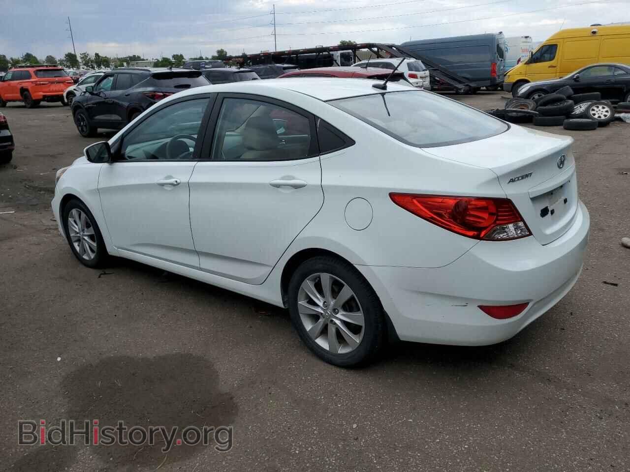 2013 HYUNDAI ACCENT - VIN: KMHCU4AE2DU582745 - Фото 2