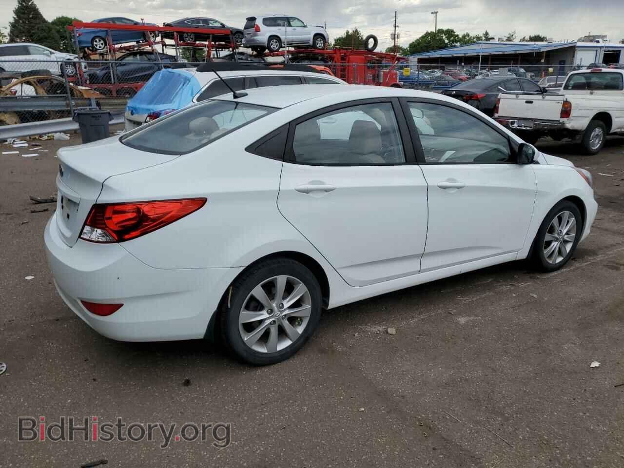 2013 HYUNDAI ACCENT - VIN: KMHCU4AE2DU582745 - Фото 3