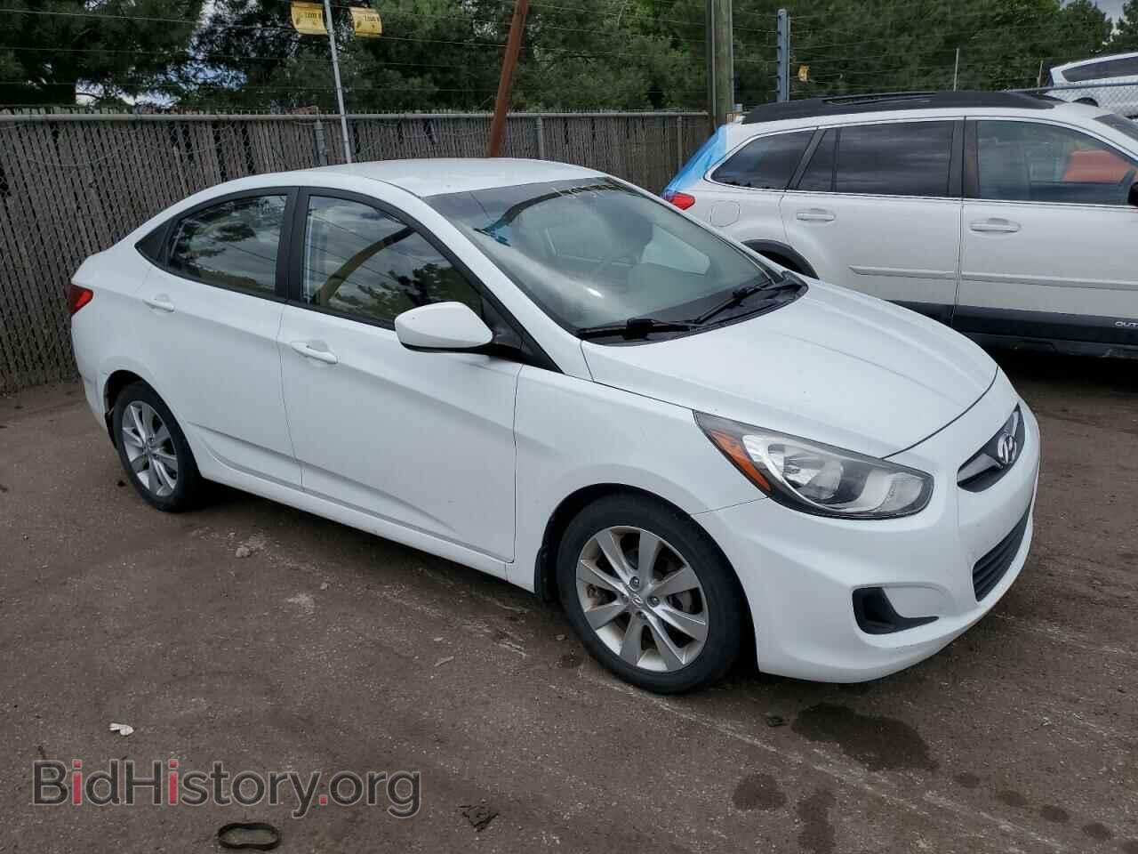 2013 HYUNDAI ACCENT - VIN: KMHCU4AE2DU582745 - Фото 4