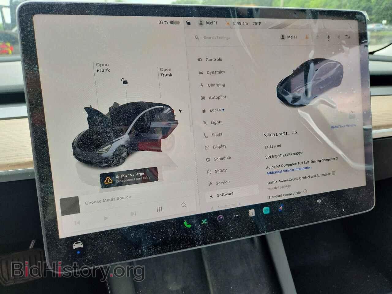 2023 TESLA MODEL 3 - VIN: 5YJ3E1EA7PF700051 - Фото 9