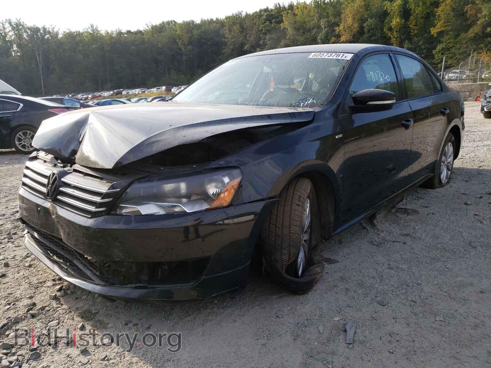 2015 VOLKSWAGEN PASSAT - VIN: 1VWAT7A34FC016123 - Фото 2