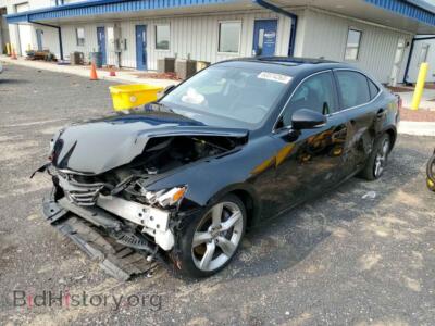 2015 Lexus IS IS 350, черный — VIN JTHCE1D20F5005970, Copart