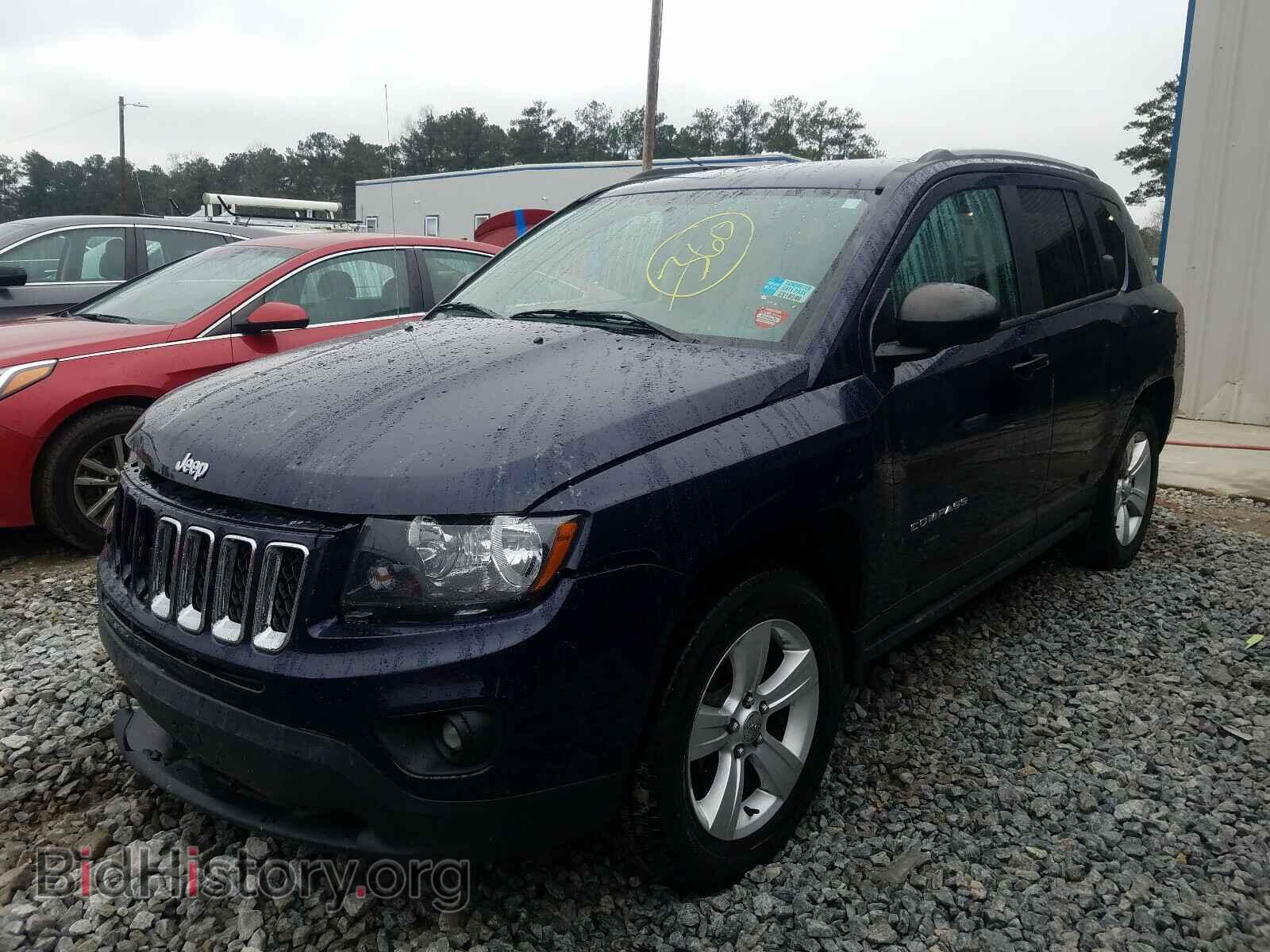 2016 JEEP COMPASS - VIN: 1C4NJCBA5GD641187 - Фото 2